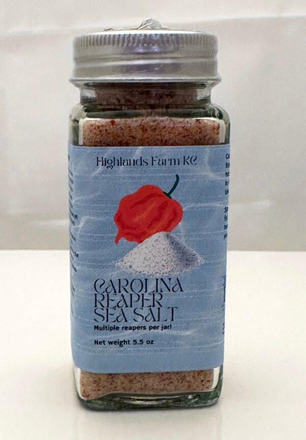 Carolina Reaper, Sea Salt, hot pepper, spicy, purchase, buy, pepper salt, Italian fine crystal, sea salt